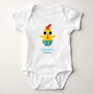 Peekaboo Barn Oster Bandit the Chick 2 Baby Strampler