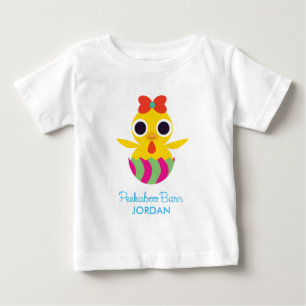 Peekaboo Barn Oster Bayla the Chick 2 Baby T-shirt