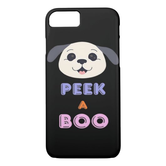 Peekaboo Basic Design Case-Mate iPhone Hülle (Rückseite)
