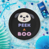Peekaboo Basic Design Pappteller (Party)