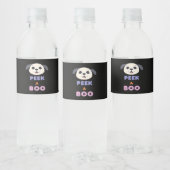 Peekaboo Basic Design Wasserflaschenetikett (Flaschen)