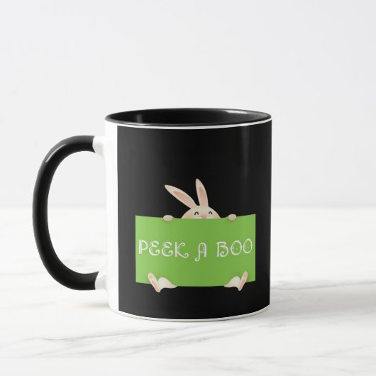 Peekaboo Bunny Tasse (Links)