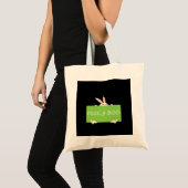 Peekaboo Bunny Tragetasche (Vorderseite (Produkt))