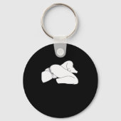 Peekaboo Classic Funny Schlüsselanhänger (Vorderseite)