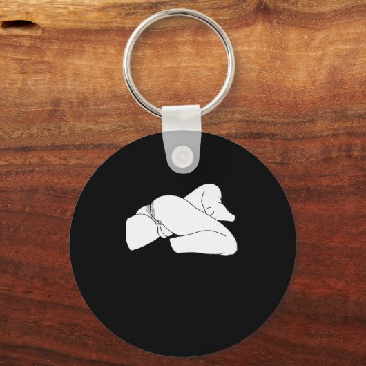 Peekaboo Classic Funny Schlüsselanhänger (Vorderseite)