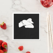 Peekaboo Classic Funny Serviette (Beispiel)