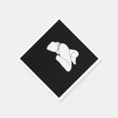 Peekaboo Classic Funny Serviette (Ecke)