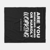 Peekaboo Claws Fleecedecke (Vorderseite (Horizontal))