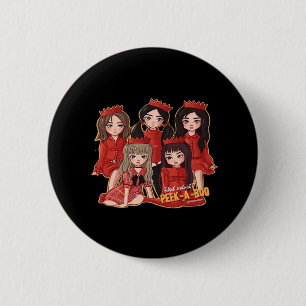 Peekaboo Cozy Herbst Button