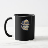 Peekaboo Death Skull Tasse (Links)