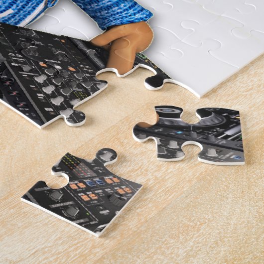 Peekaboo DJ Afro Puzzle (Seite)