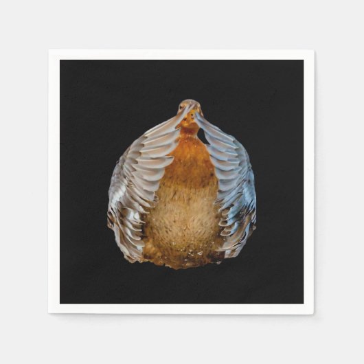 Peekaboo Duck Serviette (Vorderseite)