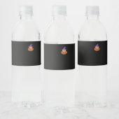 Peekaboo Essential Basic Design Wasserflaschenetikett (Flaschen)