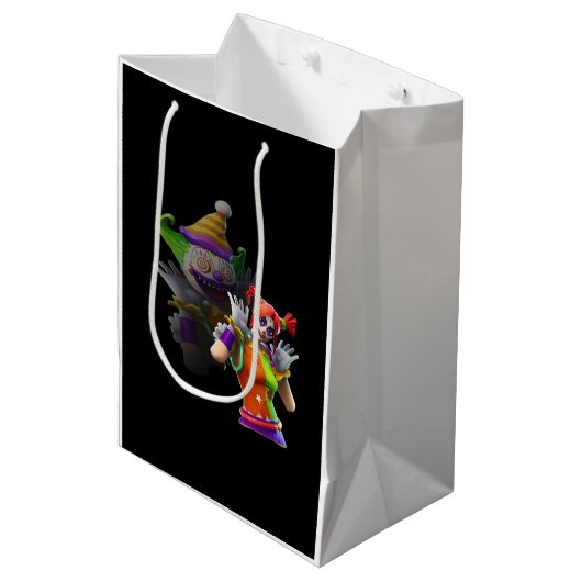 Peekaboo Essential Funny Zitat Mittlere Geschenktüte (Vorderseite Schrägansicht)