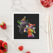 Peekaboo Essential Funny Zitat Serviette (Beispiel)