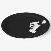 Peekaboo Essential Sloth Halloween Pappteller (Schrägansicht)