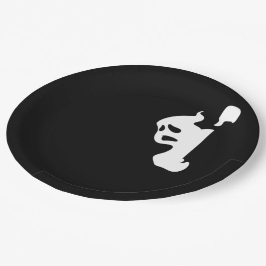 Peekaboo Essential Sloth Halloween Pappteller (Schrägansicht)