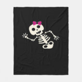 Peekaboo Funny Sloth Fleecedecke (Vorderseite)