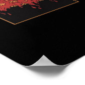 Peekaboo Funny Zitat Poster (Ecke)