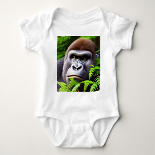 Peekaboo Gorilla, Baby Bosysuit Baby Strampler