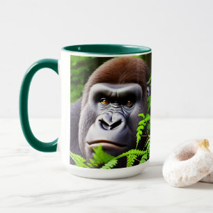 Peekaboo Gorilla, Combo-Kaffee-Tasse Tasse