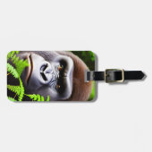 Peekaboo Gorilla, Gepäckmarken Gepäckanhänger (Vorderseite horizontal)