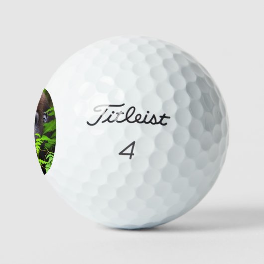 Peekaboo Gorilla, Golfplätze Golfball (Logo)