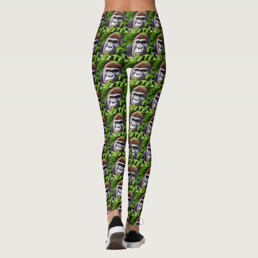 Peekaboo Gorilla, Leggings (Rückseite)