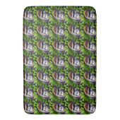 Peekaboo Gorilla, Memory Foam Bathmat Badematte (Vorderseite Vertikal)