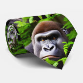 Peekaboo Gorilla, Neck Tie Krawatte (Gerollt)