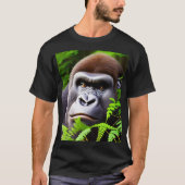 Peekaboo Gorilla, Unisex Tshirt (Vorderseite)