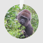 Peekaboo-Gorilla-Verzierung Ornament (Vorderseite)