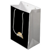 Peekaboo Grafisches Basisangebot Mittlere Geschenktüte (Vorderseite Schrägansicht)