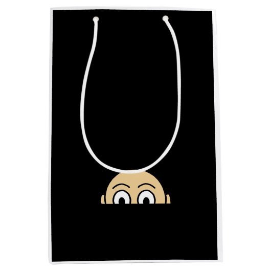 Peekaboo Grafisches Basisangebot Mittlere Geschenktüte (Vorderseite)