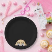 Peekaboo Grafisches Basisangebot Pappteller (Party)