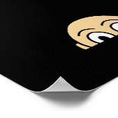 Peekaboo Grafisches Basisangebot Poster (Ecke)