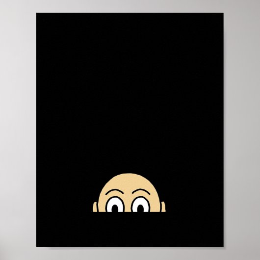 Peekaboo Grafisches Basisangebot Poster (Vorne)