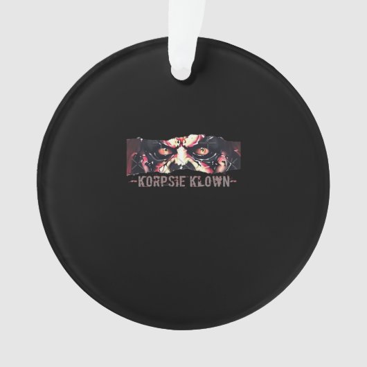 Peekaboo Graphic Autumn Vibes Ornament (Vorderseite)