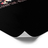 Peekaboo Graphic Autumn Vibes Poster (Ecke)