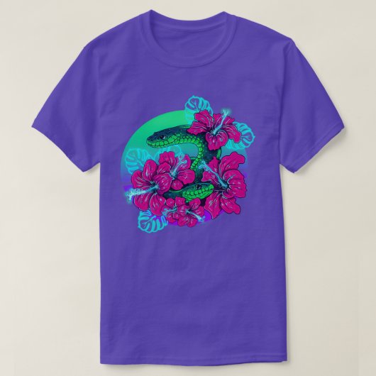 PeekABoo Green and Pink T-Shirt (Design vorne)