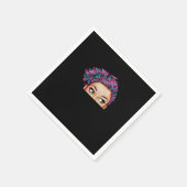 Peekaboo Halloween Design Serviette (Ecke)