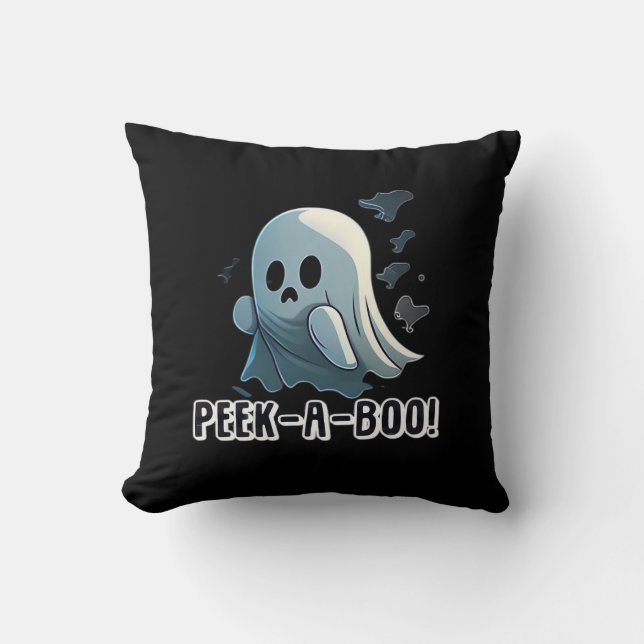 Peekaboo Halloween Edition Kissen (Vorderseite)
