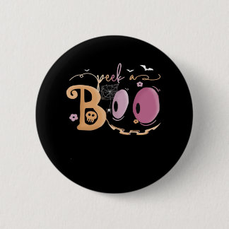 Peekaboo Halloween Essential Sloth Button