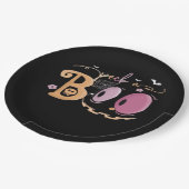 Peekaboo Halloween Essential Sloth Pappteller (Schrägansicht)