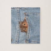 Peekaboo Hamster Puzzle (Vertikal)