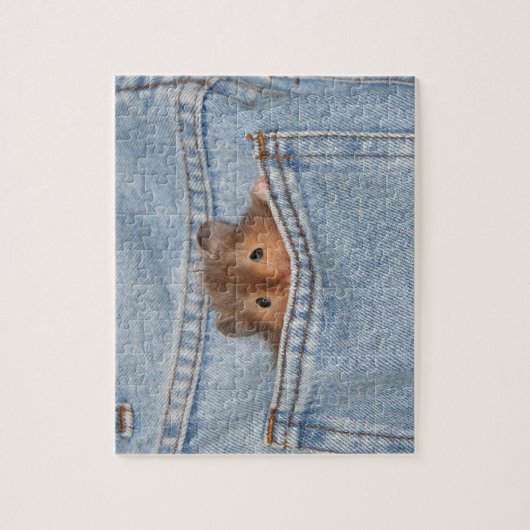 Peekaboo Hamster Puzzle (Vertikal)