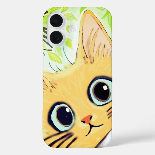 Peekaboo Kitten Phone Case - Niedliches Katalogdes (Rückseite)