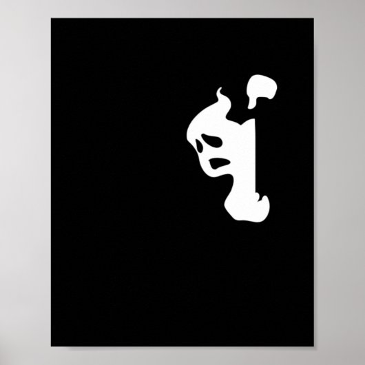 Peekaboo Lazy Sloth Poster (Vorne)