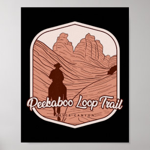 Peekaboo Loop Tour - Bryce Canyon Horseback Ridin Poster