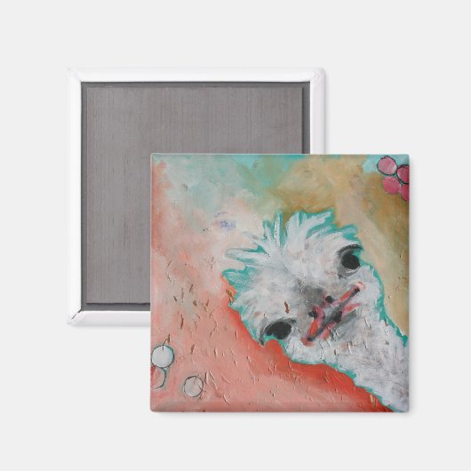 Peekaboo Magnet (Vorderseite/Rückseite)